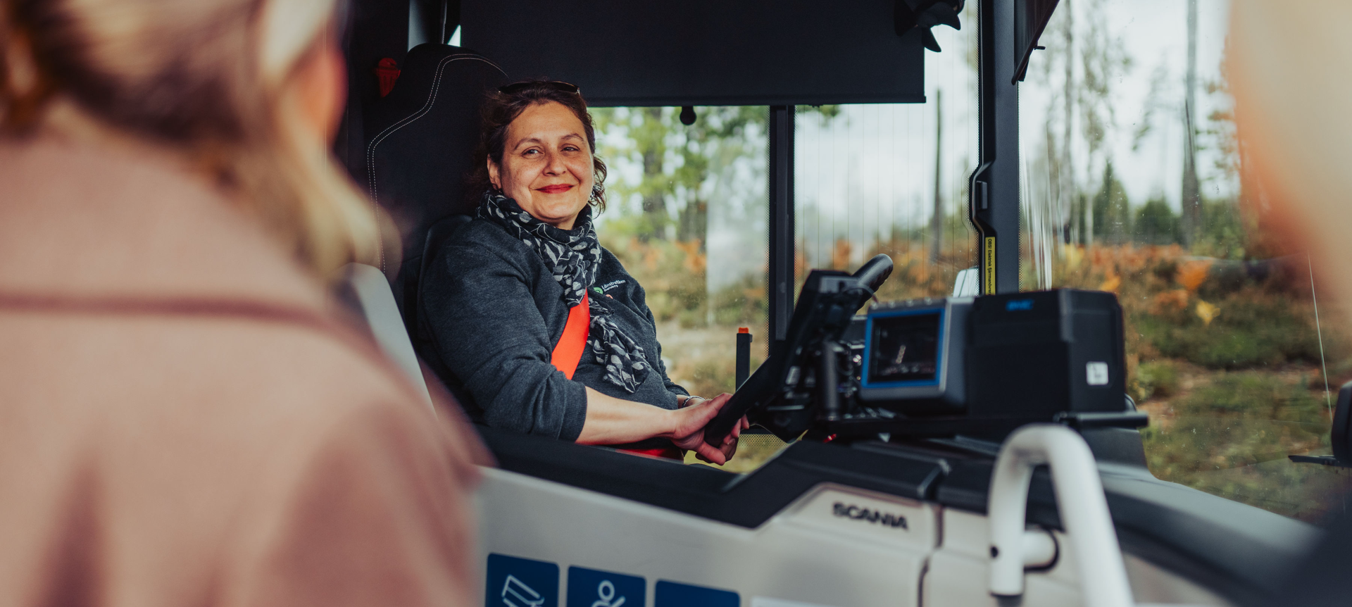 Bild på bussförare